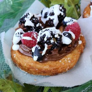 halloween monster funnel donuts